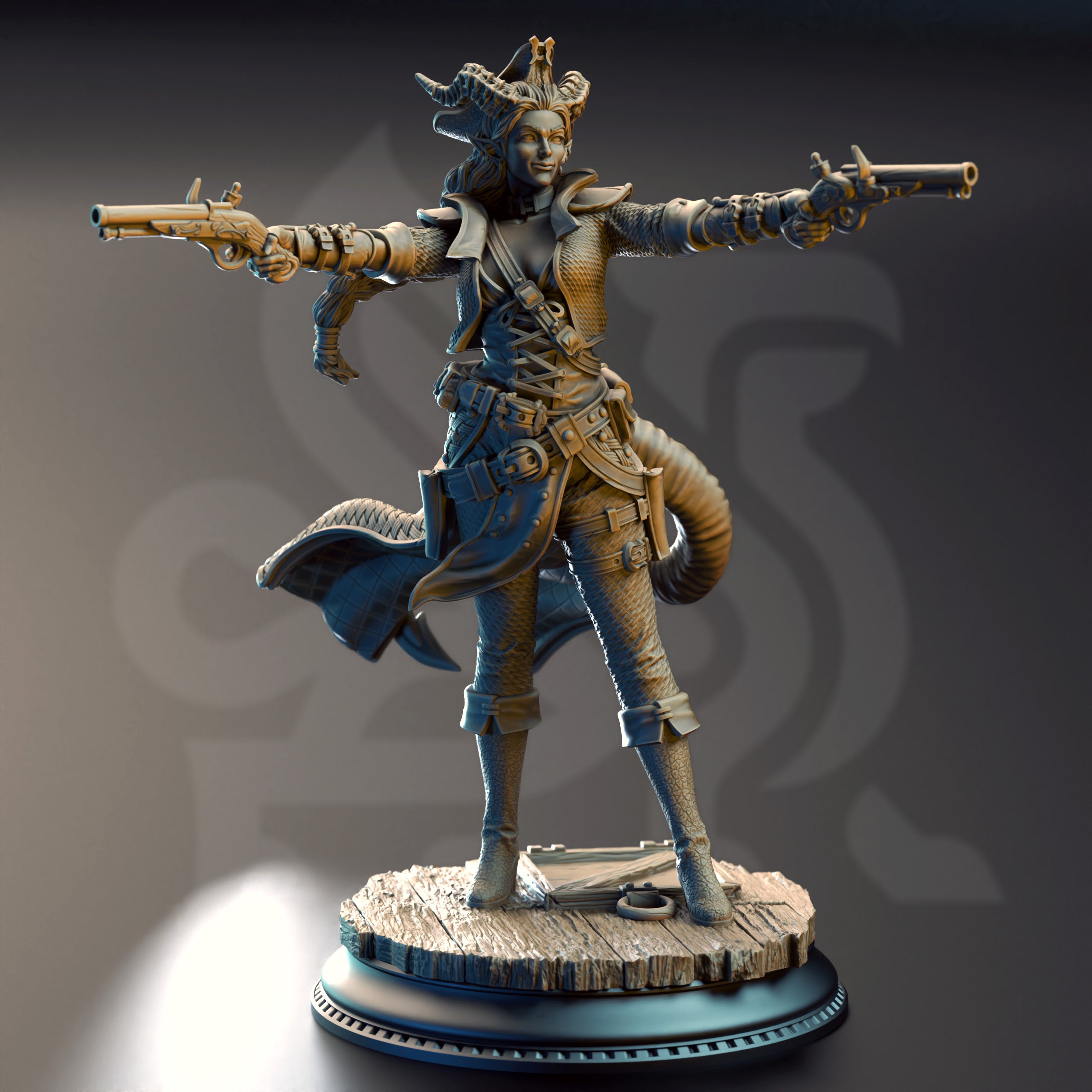 Trixie “Sureshot” Kelpie – Pirate Gunslinger