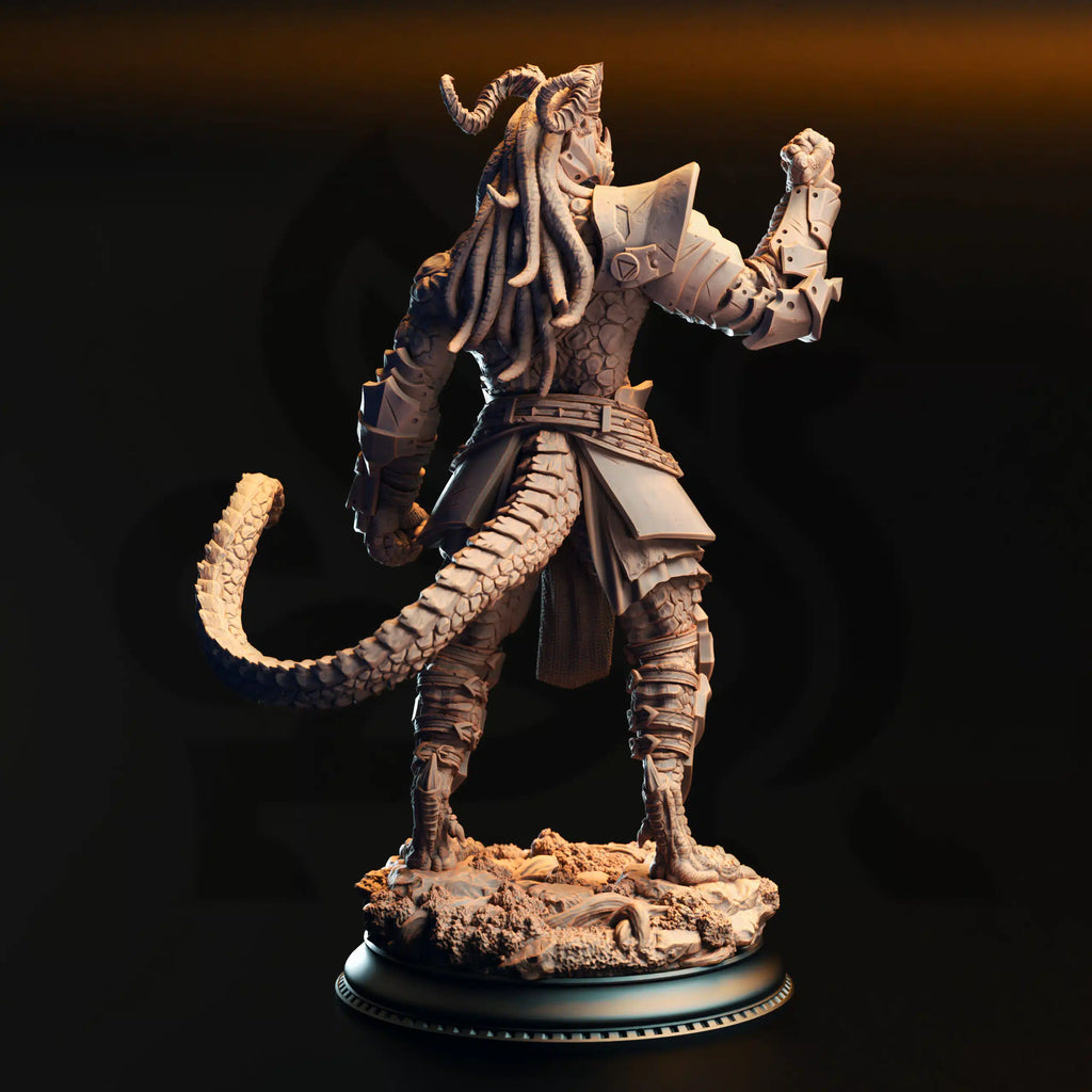 Vaakrin Steeljaw – Black Dragonkin Fighter
